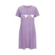 thumbnail image 5 of Camisón corto de talla grande para mujer, camisón de manga corta con estampado de pecho a la moda, camisón para mujer, 5 of 5
