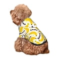 thumbnail image 5 of Honeii Banana Fruit Print Small Dog Hoodies Pet Hooded Sweatshirts Fall Winter Puppy Cat Sweaters Warm Clothes for Small Dogs Outfits Costume-Medium, 5 of 7