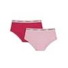 DKNY Girls Underwear, 2 Pack Boy Short Panties Sizes S - L