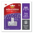 thumbnail image 2 of Adjustables Repositionable Mini Clips, Plastic, White, 0.5 Lb Capacity, 14 Clips And 12 Strips | Bundle of 5 Each, 2 of 6