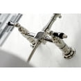 thumbnail image 7 of Kingston Brass Wall Mount Kitchen Faucets With Brushed Nickel KS1248PKLBS, 7 of 7