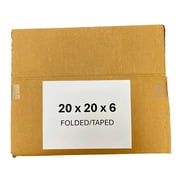 20x20x6 (200 lb strength) | SINGLE CARDBOARD BOX