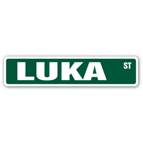 Luka Street [3 Pack] of Vinyl Decal Stickers |for Laptop Car