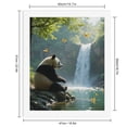 thumbnail image 2 of Paint by Numbers Kit for Adults, Panda Relaxing Waterfall Butterflies Paint by Numbers, Easy Paint by Numbers Kit for Adults Beginner, DIY Adult Paint by Number Kits on Canvas, Home Decor, 2 of 7