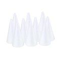 thumbnail image 4 of segolike White Cone Shape Foam DIY Craft Material Holiday Party Accessory Children Table 73mm 10Pcs, 4 of 9