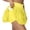 Yellow, variant on PMVFHDE Women Mini Skirts For Women Athletic Workout Yoga Short Skirt With Pockets Summer High Waist Tennis Skort Purple,S