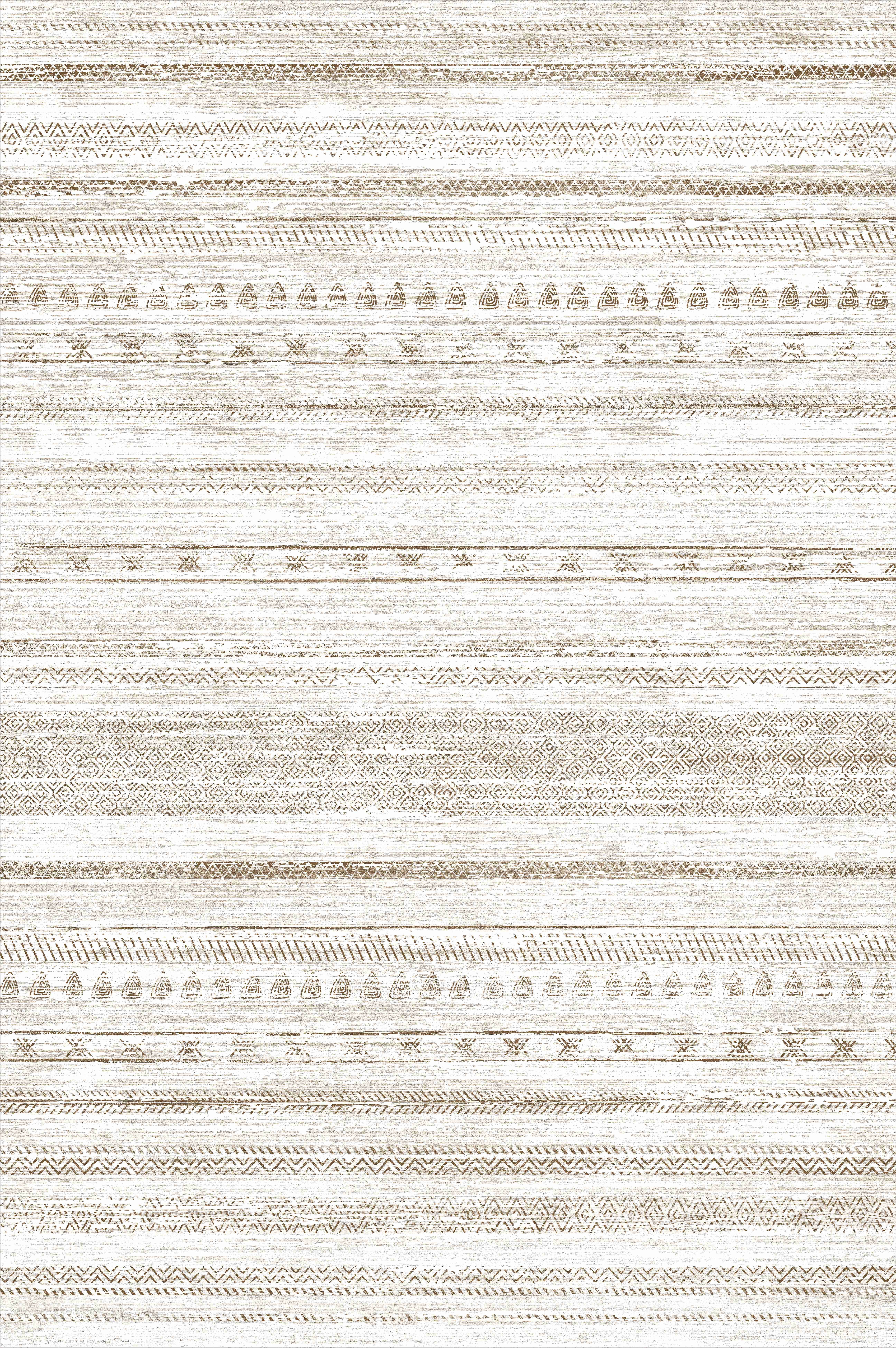 VUNATE 5'x7' Area Rugs for Living Room Washable Rugs Boho Moroccan Area Rug Soft Neutral Geometric Bohemian Carpet Distressed Indoor Rug for Bedroom Dining Room Office Foldable Nonslip Rug Brown