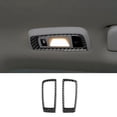 thumbnail image 1 of Carbon Fiber Red Interior Rear Roof Light Lamp Trim Frame Cover Sticker for- 2010-2016 Car Trim, 1 of 5