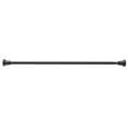 thumbnail image 2 of Utopia Alley Adjustable 72-In Shower Curtain Tension Rod - Rust-Proof Aluminum with Rubber End Cap, No Drill Installation - Extendable & Retractable, Wall-to-Wall - Easy to Hang, Black Finish, 2 of 10