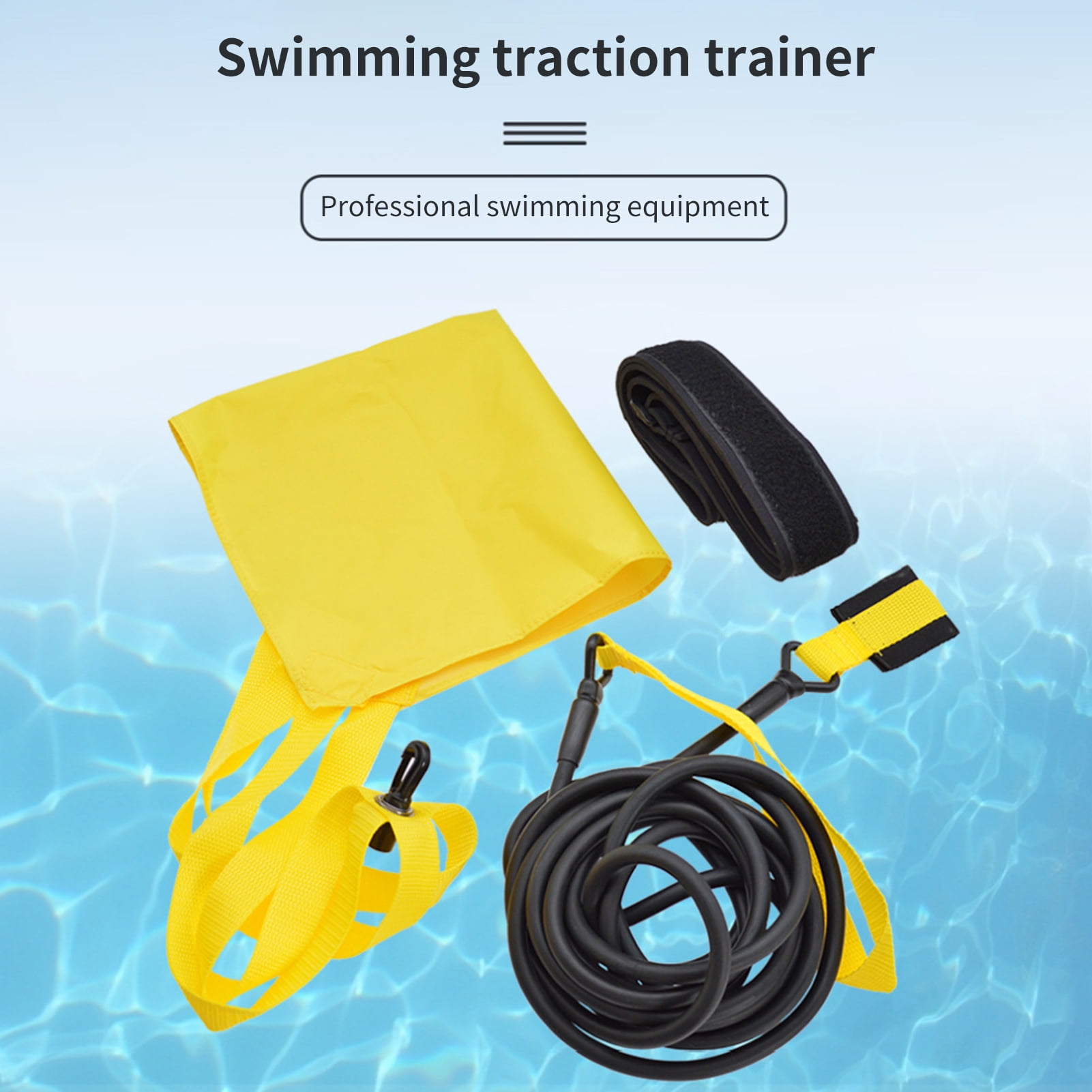 Travelwant Swim Training Belts with Resistance Parachute Swim Harness