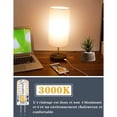 thumbnail image 3 of Ampoules LED G4 12V 3W Blanc Chaud 3000K, 300LM Non-dimmable, Lot de 10, 3 of 5
