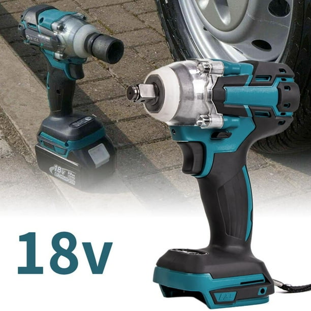 Llave De Impacto Sin Escobillas Llave De Impacto Inalámbrica Llave Eléctrica Resistente Al Desgaste Para Carpintería De Mantenimiento Monstrate TO006434-00