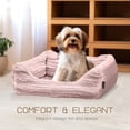 thumbnail image 5 of Reserve Jacquard Cuddler, Ultra-Soft & Elegant Pet Bed for Dogs & Cats, Designed for Comfort and Durability, 5 of 11