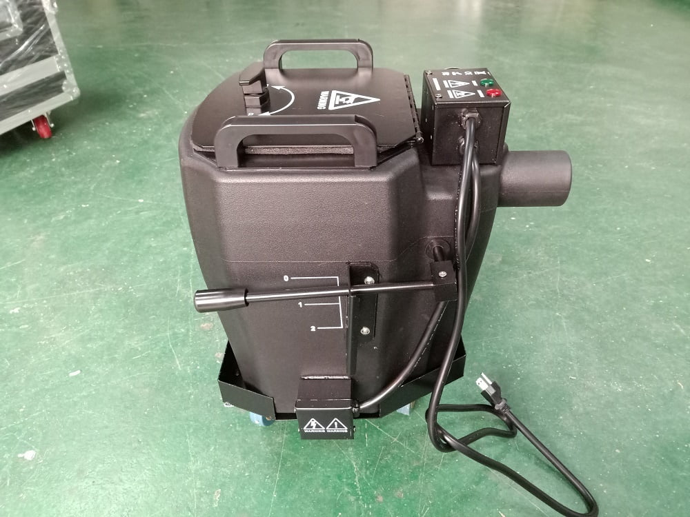 Stage Effect Fog Equipment  Wedding Party Show with Cartwheel 3500w Low Fog Dry Ice Machine