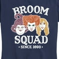 thumbnail image 3 of Hocus Pocus - Broom Squad Sisters - Women's Short Sleeve Graphic T-Shirt, 3 of 5