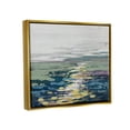 thumbnail image 3 of Stupell Industries Vivid Sea Water Ocean Surface Ripples Collage Painting Metallic Gold Floating Framed Canvas Print Wall Art, Design by Stacy Gresell, 3 of 6