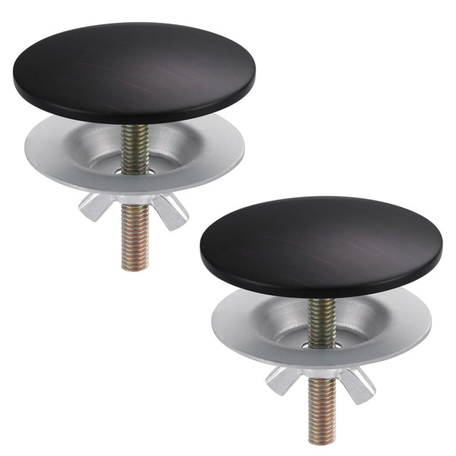 Funda para fregadero ALEASHA, 2 unidades, para fregadero de cocina, bronce frotado con aceite