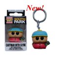 thumbnail image 1 of Nuevos 41 estilos FUNKO Llaveros de bolsillo Chica Goku Neito Jiro Pokeman Schuyler Megatron Safari Deadpool Llavero Figura de acción Juguetes, 1 of 6