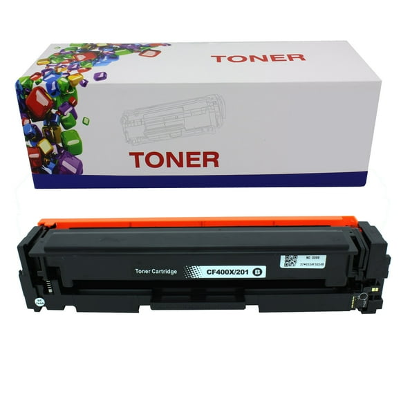 HIINK 1 Pack CF400X Toner Couleur Noir Haute Capacité pour HP 201X Noir Utilisé dans les Imprimantes Laserjet Pro M252dw M277dw M277n M252n M277c6 (Noir, Lot de 1)