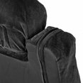thumbnail image 5 of BDK Velour Fabric 2-Pack Front Seat Covers for Pick-Up Trucks, Trucks, Vans with Integrated Seat Belt, Detachable Headrest Without Integrated Arm Rest - Black, 5 of 10