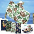 thumbnail image 6 of Nilvkv Microfiber Beach Towel Lightweight Bath Towel Sandproof Beach Blanket Multi-Purpose Towel for Travel Swimming Pool 30x60 Inch, 6 of 6