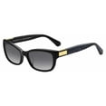 thumbnail image 2 of Kate Spade Marilee/P/S Plastic Womens Rectangle Sunglasses Black 53mm Adult, 2 of 2