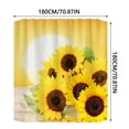 thumbnail image 3 of Specialoffer！Shower Curtain 70x70 Inch With 12 Plastic Hooks Waterproof Shower Curtain Bathroom Heavy Side Shower Curtain Machine Washable Quick Dry Shower Curtain Rings, 3 of 8