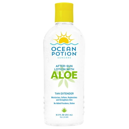 Ocean Potion 11205 After Sun Lotion With Aloe 8.5 oz Pump Bottle