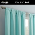 thumbnail image 5 of Eclipse Kendall Kids Thermaback Blackout 42 x 84 Curtain Panel in Pool, 5 of 7