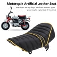 thumbnail image 4 of Saddle Cushion Seats, Strong Support Motorcycle Artificial Leather  Anti Slip Weather Resistance  for Z50 Z50J Z50R Z50M Z50Z, 4 of 7