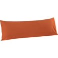 thumbnail image 1 of HAHDAXIA Body Pillow Cover - Super Soft Microfiber 20x54 Body Pillow Case - Envelope Closure, Wrinkle, Stain Resistant Burnt Orange Body Pillow Cover, 20x54, Burnt Orange, 1 of 6