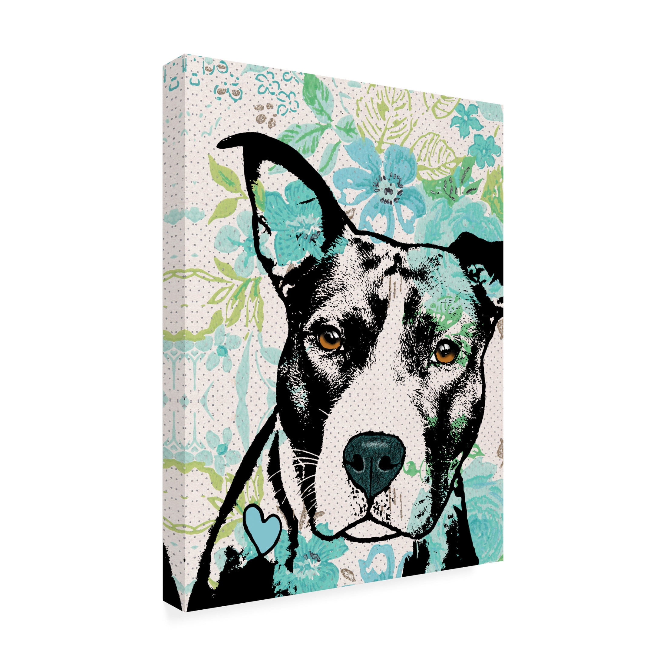 Canvas Wall Art - Dean Russo 'A Serious Side' Wall Art for Living Room, Bedroom, or Office Décor by Trademark Fine Art - 24 x 32 Inches