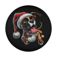 thumbnail image 2 of Lotusprinthandmade Christmas Gifts For Boxer Lovers Owner Spare Tire Cover With Backup Camera Hole 6 Sizes (32 in.), 2 of 7