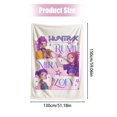 thumbnail image 3 of Demon Hunters Music Albums Anime Plush Throw Blanket Soft Warm & Cozy For Bed Couch Decor Perfect For Anime Fans Multiple Styles Available, 3 of 7