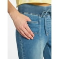 thumbnail image 4 of No Boundaries Seam Front Bootcut Pants, 31.5'' Inseam, Women's XXS-XXL, 4 of 5