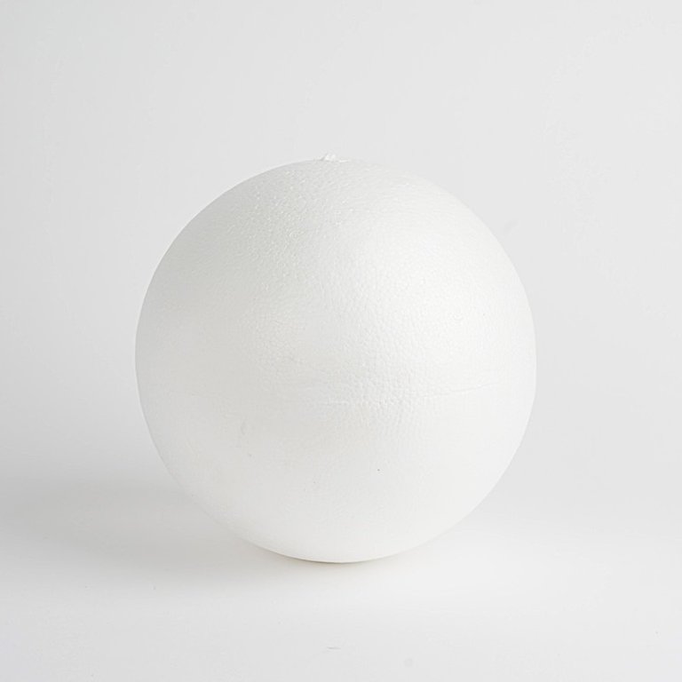 6 pcs 6 White Foam Balls