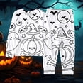 thumbnail image 2 of Halloween Pajama Set Boys Girls Comfortable Colorable Pjs Two-Piece Pajama Set Kids Halloween Outfit, 2 of 4