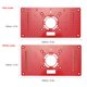 thumbnail image 2 of Enrutador multifuncional Placa de inserción de mesa Bancos de carpintería Enrutador de madera de aluminio, 2 of 5