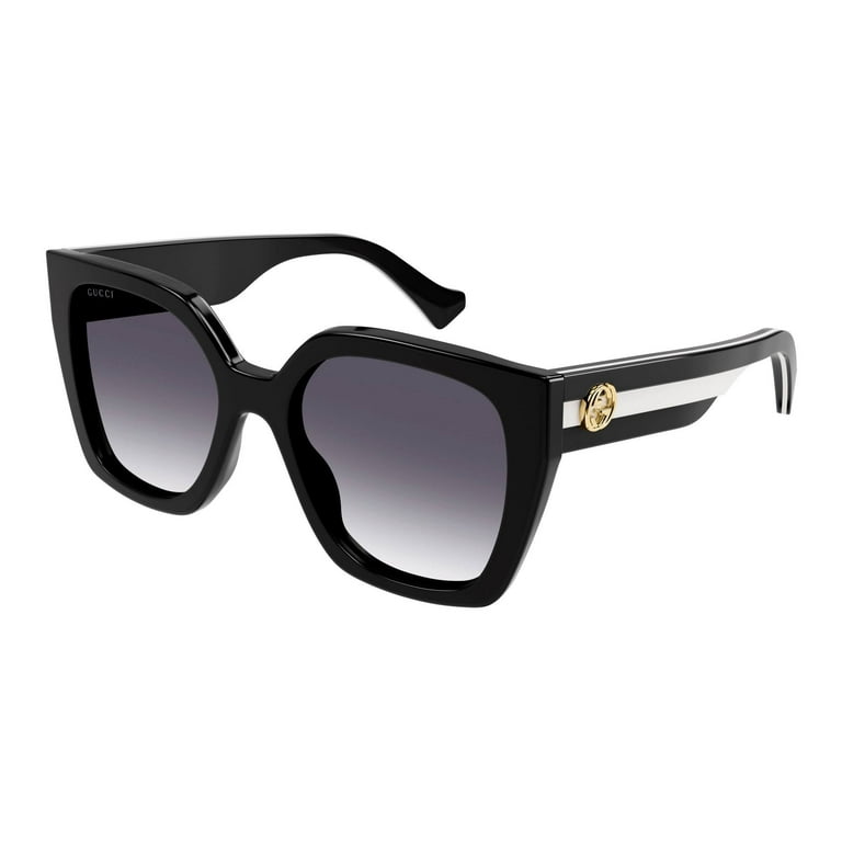 Gucci GG1300S-004 Bold Oversized Black Cat-Eye Sunglasses  display picture 2