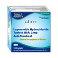 thumbnail image 3 of (4 pack) Ohm Loperamide Hydrochloride Anti-Diarrheal Caplets, 2 mg, 24 Count, 3 of 9