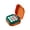 Orange-OR, variant on JJV Portable Handheld Digital Tic-Tac-Toe Bolt Game for Kids, Puzzle Toy Parent-Child Interactive Leisure Game Learing Toy Gift for Kids and Adults Travel Games for Car Ride