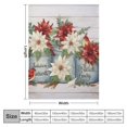 thumbnail image 4 of Chilfamy Bird Flowers Whimsical Print Flannel Throw Blanket Hand/Machine Wash Exquisite Gifts for All Seasons 60x80in, 4 of 6