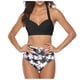 thumbnail image 1 of Traje de baño para mujer Traje de baño dividido para damas con estampado de ropa de playa Bikini Fridja  nalpqowj52742, 1 of 9