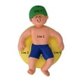 thumbnail image 4 of Personalized Swimmer Ornament 2024 - Yellow Tube Boy Ornaments Swim Ornaments for Christmas Tree, 4 of 10