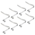 thumbnail image 1 of Uxcell 9.5x6mm Kayak Paddle Snaps, Solid Button Single Pin Lock Tube Spring Clips for Tent Pole, 8 Pack, 1 of 6