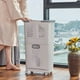 thumbnail image 4 of Laundry Hamper Dirty Clothes Hamper Laundry Basket With Wheels Laundry Basket Bottom Opening Closing Design Dirty Clothes Hamper With Storage Shelf For Bathroom ANGGREK JB3112, 4 of 8