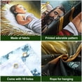 thumbnail image 4 of Puerta de garaje Banner Wesiti Nativity Christi, 213 x 488 cm, 4 of 7