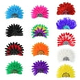 thumbnail image 4 of Feathered Flapper Headbands Mardi Gras Prom Dancer Headpiece for Party Carnivals Celebrations Headwear Hair Styling, 4 of 8