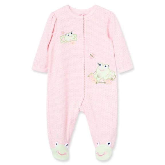 Little Me Sweet Frogs Footie