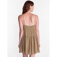 thumbnail image 3 of No Boundaries Embellished Trapeze Cotton Dress, Women's XXS-XXL, 3 of 5